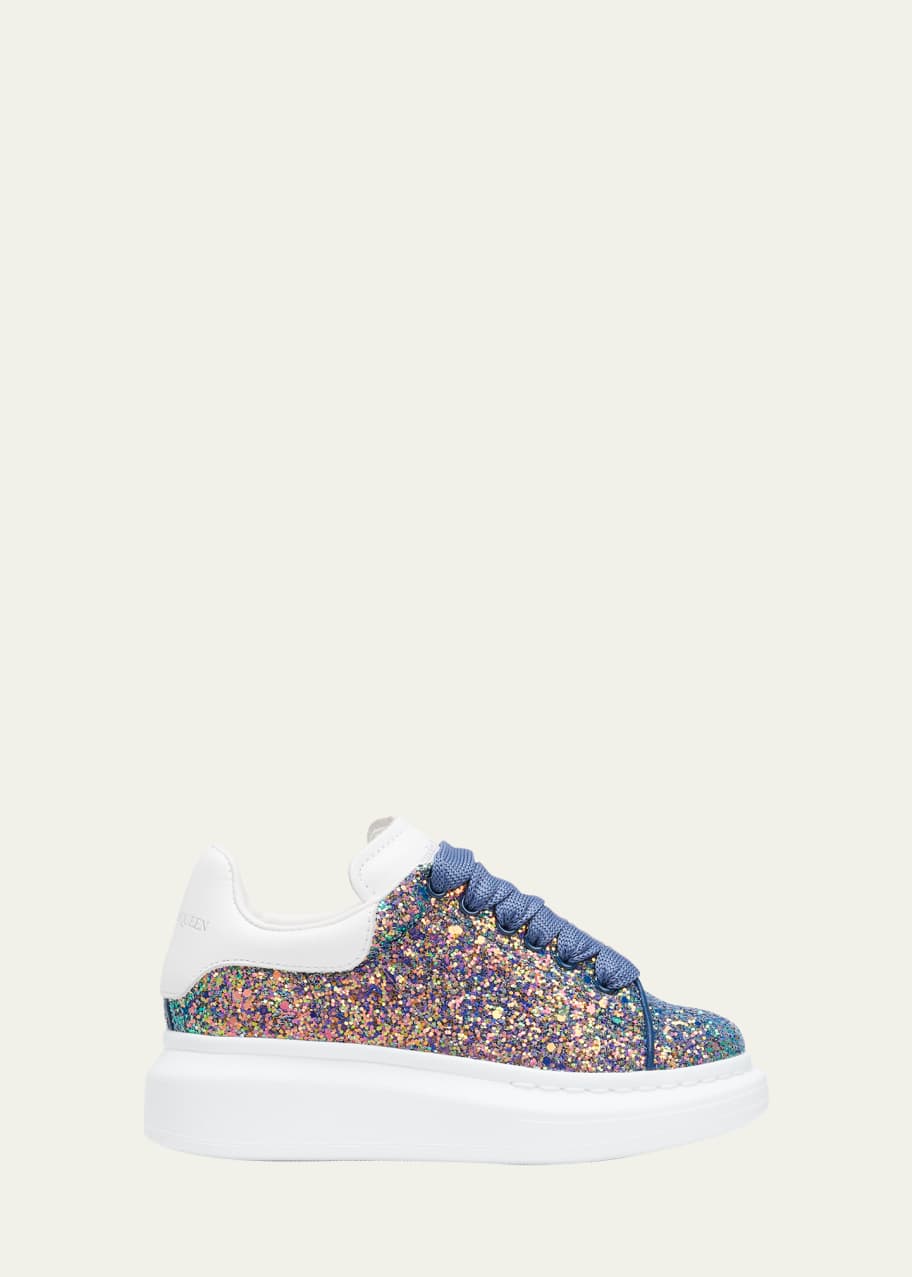 Girl s Oversized Glitter Sneakers Toddlers Kids