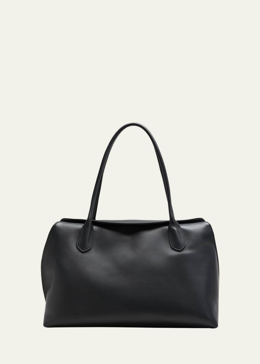 THE ROW Gabriel Fold-Over Tote Bag in Leather - Bergdorf Goodman