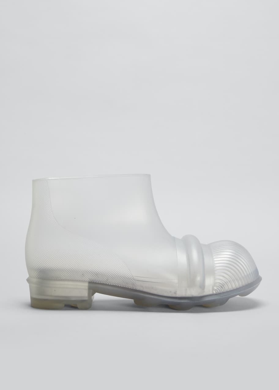 Mens on sale clear boots