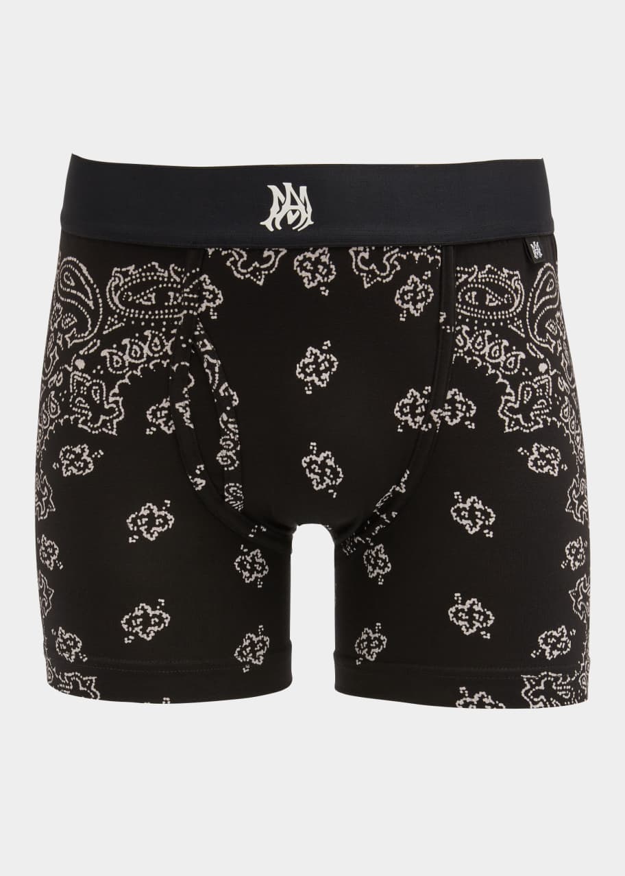 Amiri Men's Bandana-Print Boxer Briefs - Bergdorf Goodman