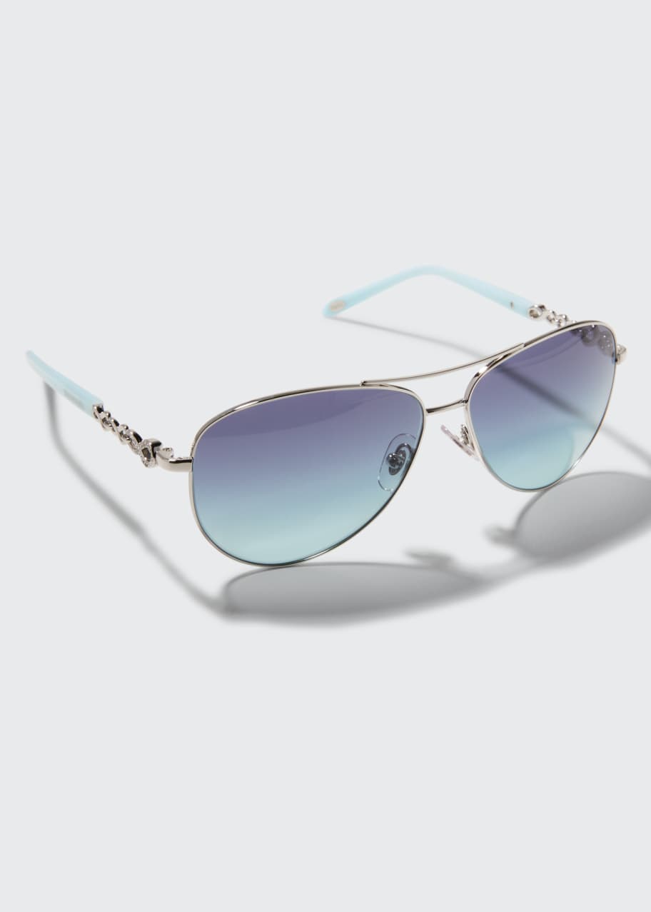 Tiffany infinity cheap aviator sunglasses