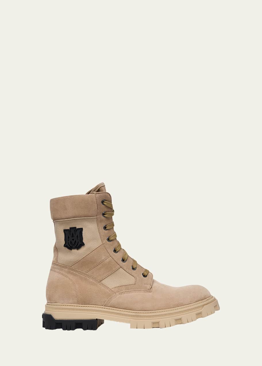 Ameritac men's side zip leather combat boots 2025