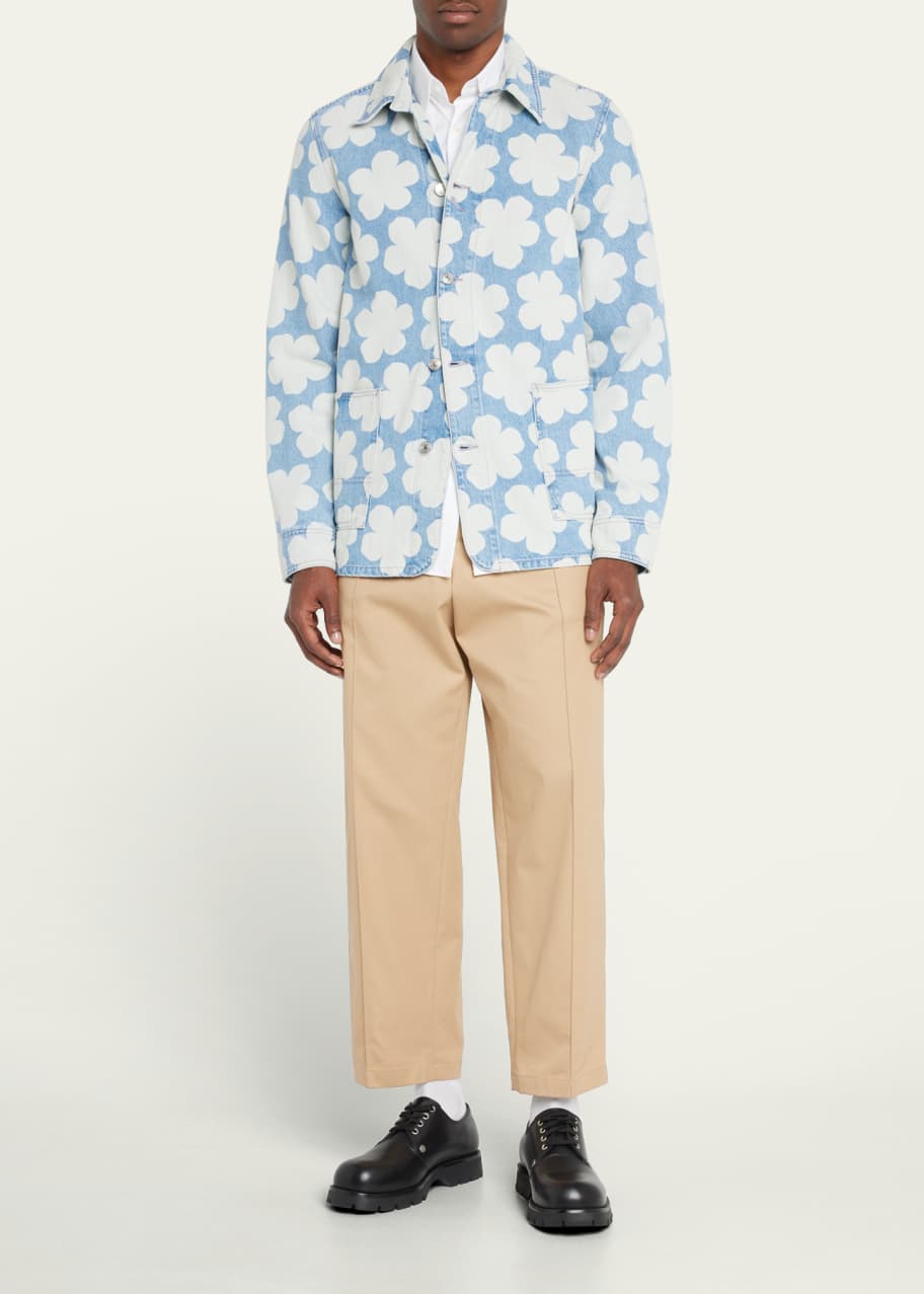 ジャケット・アウター KENZO  WORKWEAR DENIM JACKET POPPY Kenzo Men's Poppy Denim Workwear Jacket - Bergdorf Goodman
