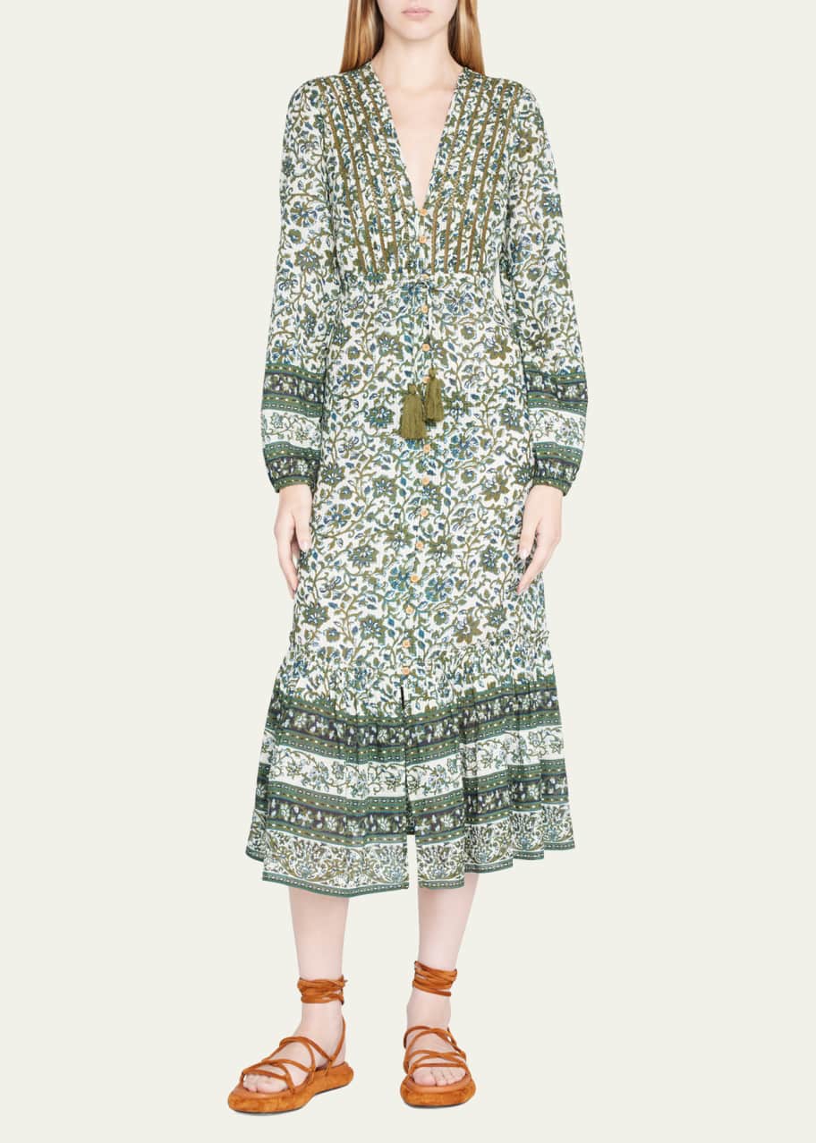 green emerald velvet dress Madison Dress