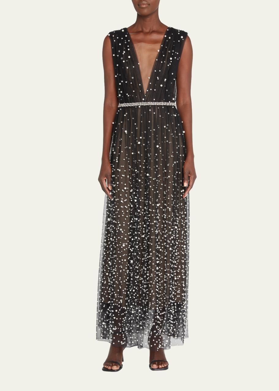 marchesa beaded dress Beaded Shift Cocktail Dress