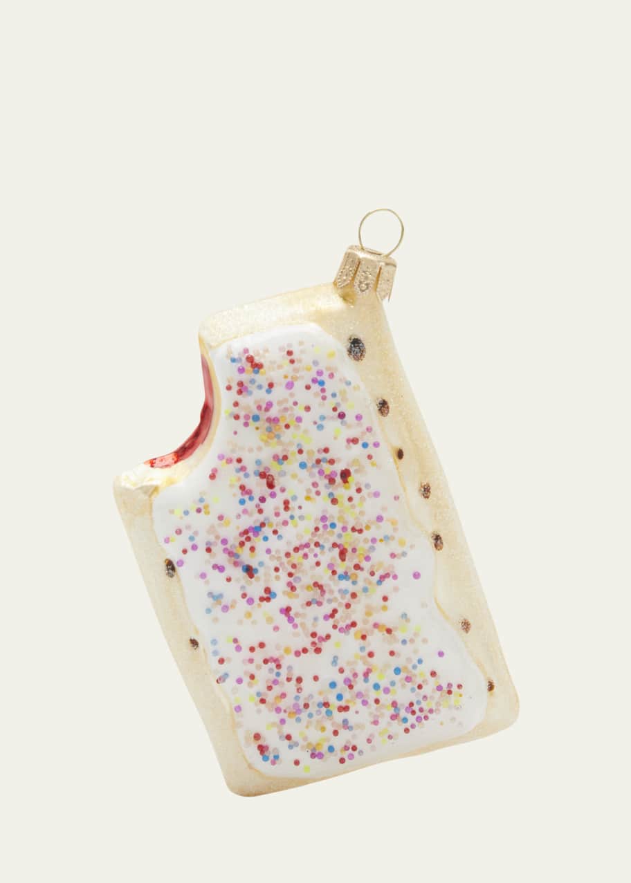 Image 1 of 1: Strawberry Filled Pastry Christmas Ornament