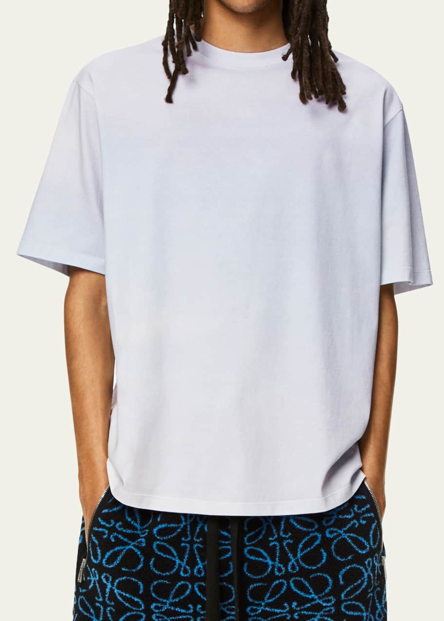 LOEWE Printed cotton-jersey T-shirt