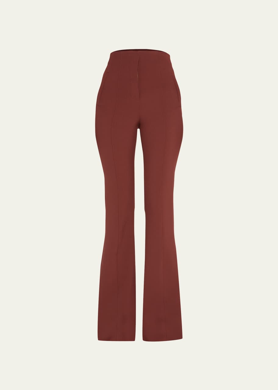 Image 1 of 1: Azariah Seamed Flare Trousers