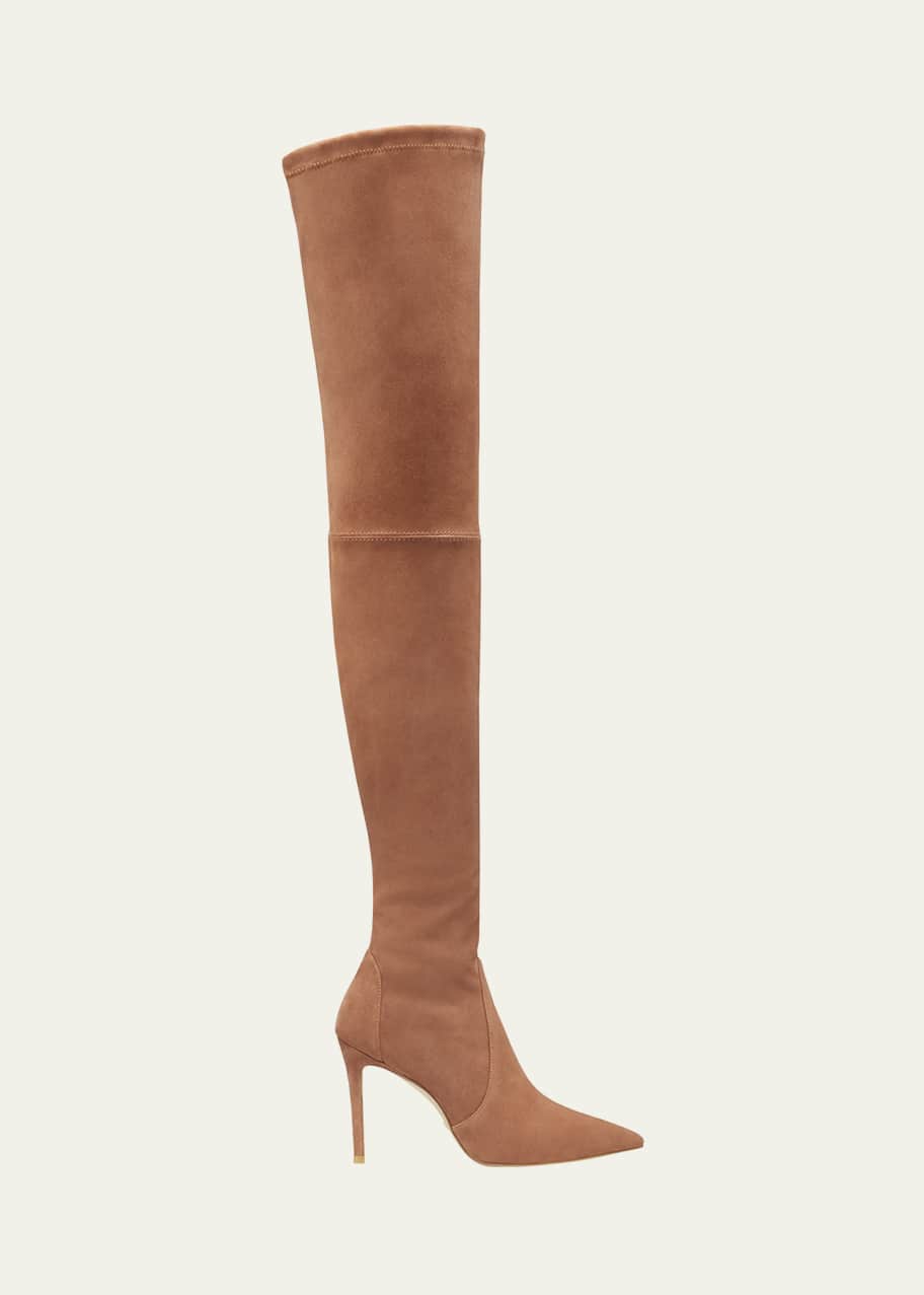 Stuart Weitzman Ultrastuart Over-The-Knee Suede Boots Bergdorf