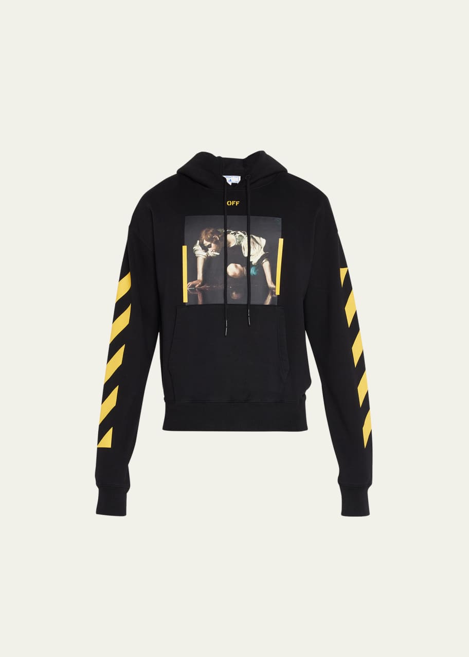 Off White Men s Caravaggio Narcissus Hoodie Bergdorf Goodman