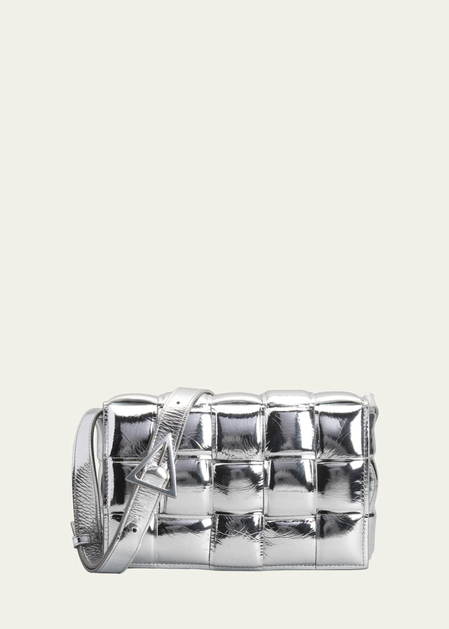 Bottega veneta silver bag shop