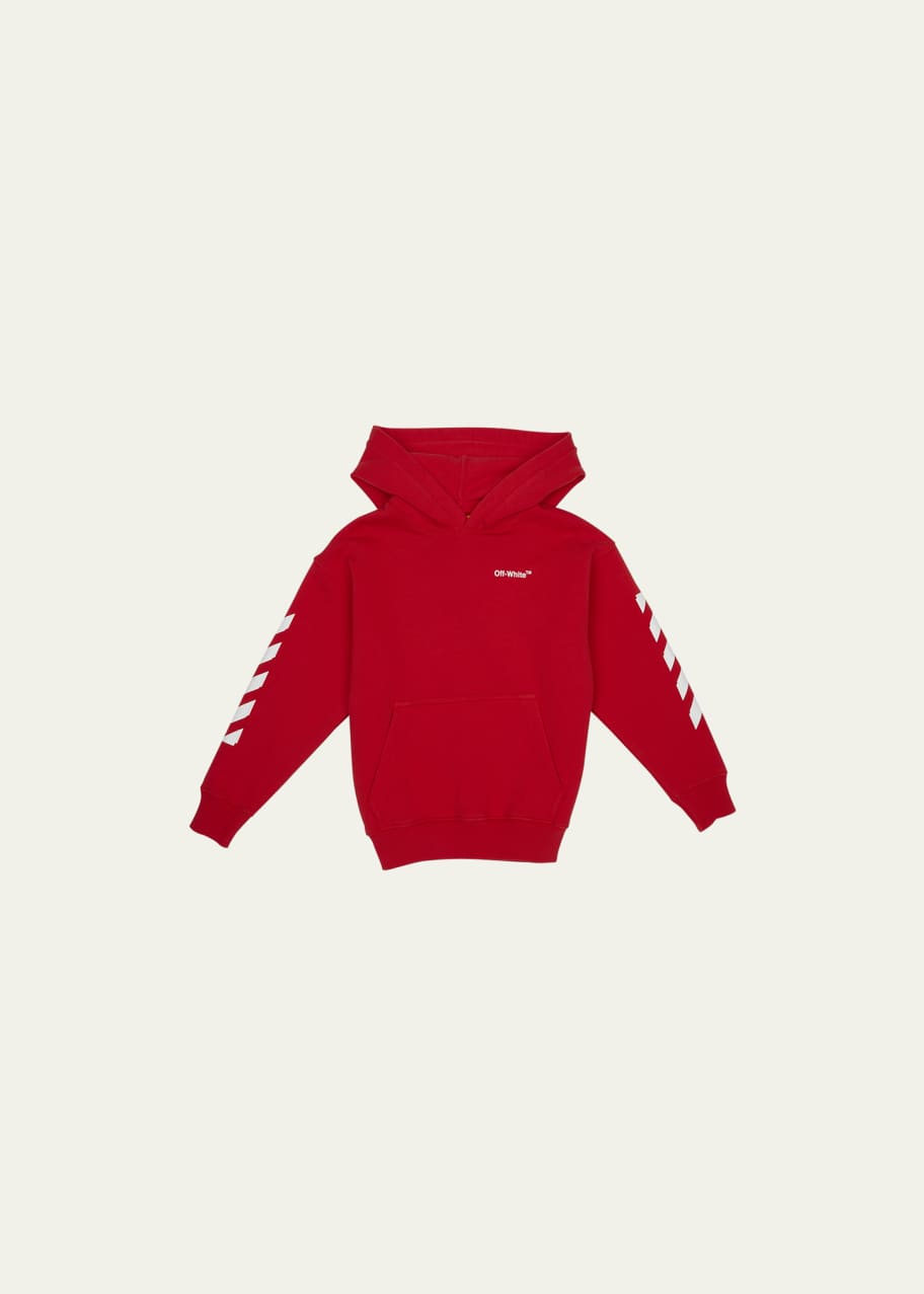 Off white red arrows hot sale hoodie