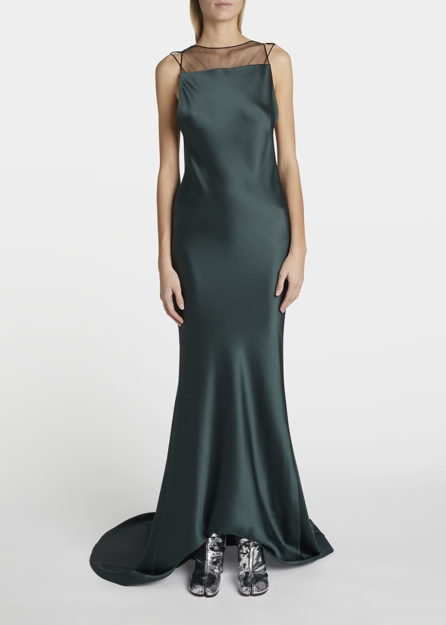 maison margiela evening dresses Tiffanys Tabby Red Prom Dress – Dotique main image 1