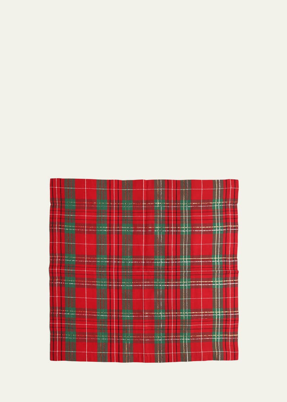 Kim Seybert Christmas Plaid Napkin Bergdorf Goodman