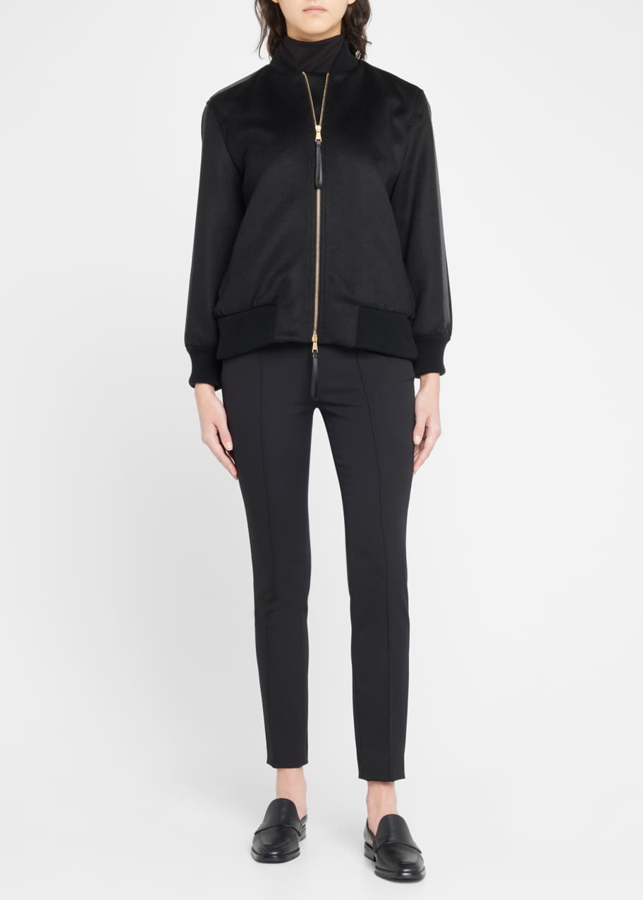 Camel hair bomber jacket deals
