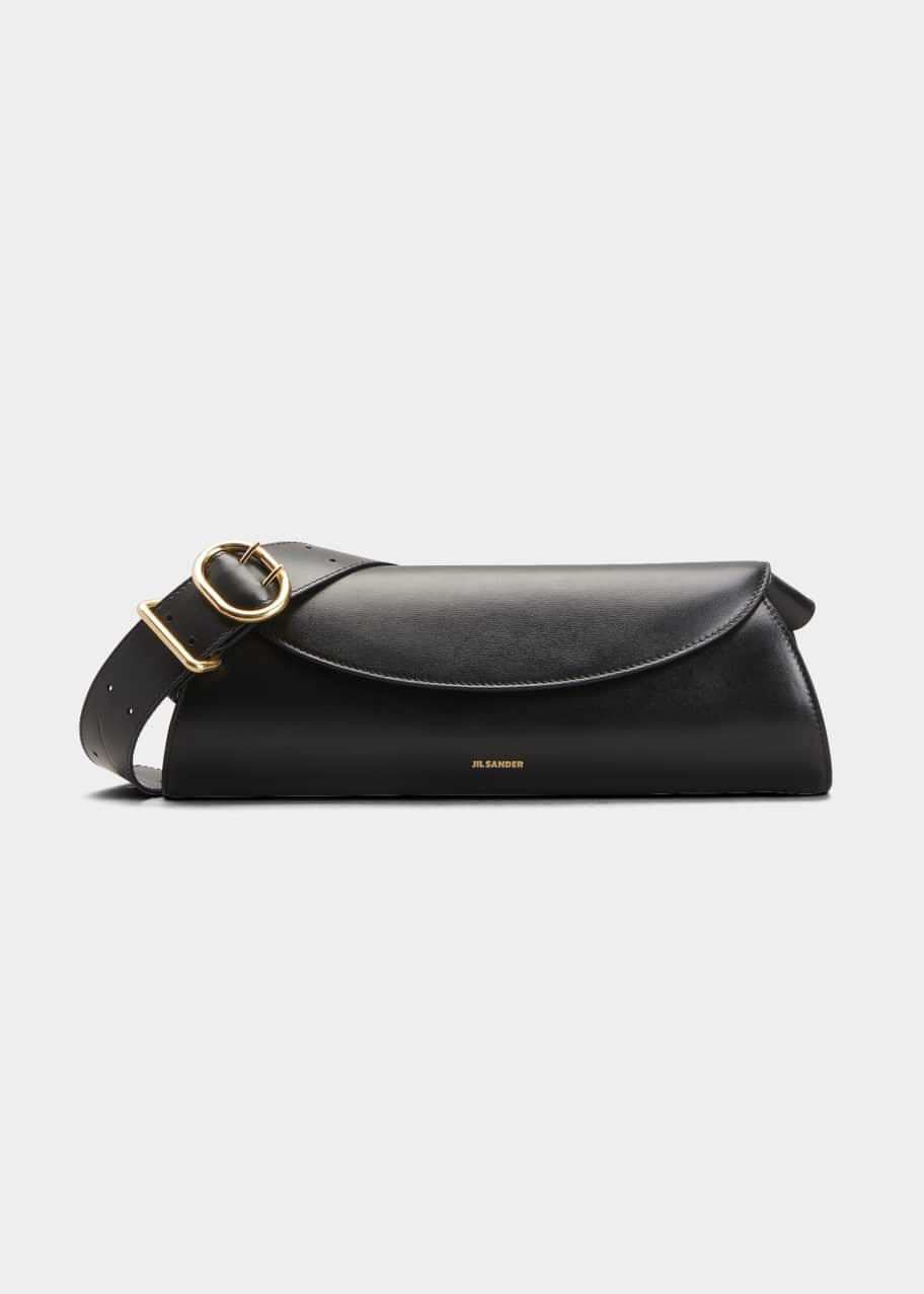 Cannolo Small Napa Leather Shoulder Bag