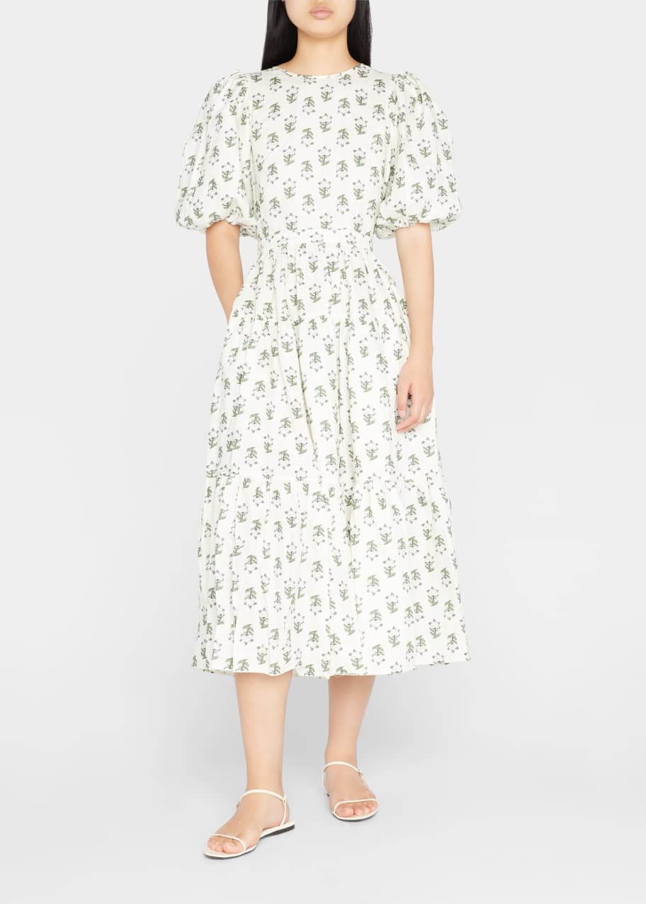 maryam linen dress Maryam Midi Dress