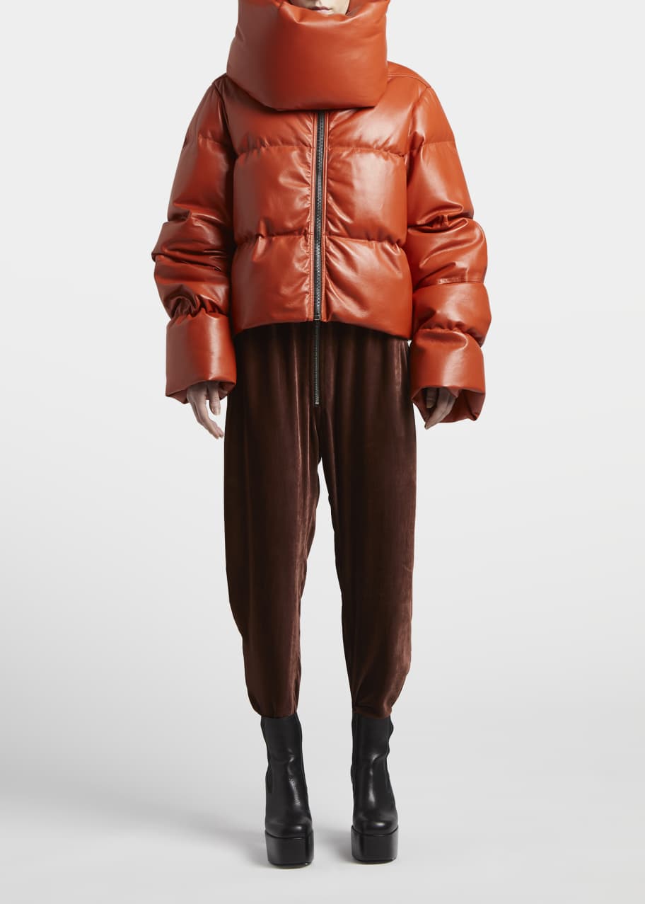Rick owens funnel neck puffer hotsell