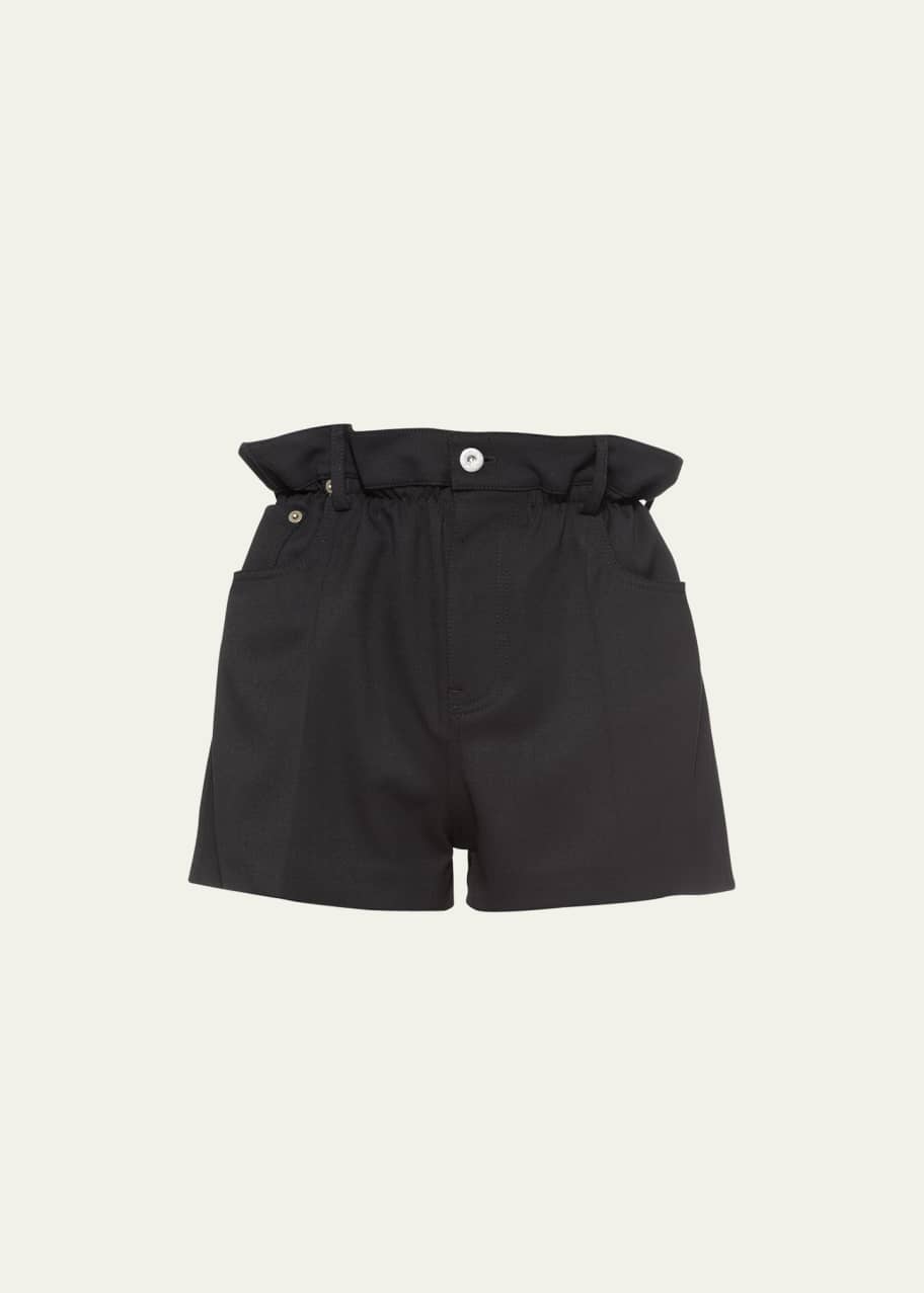 ミュウミュウ Miu Miu Virgin Wool Shorts 19634136_43805369_322.jpg