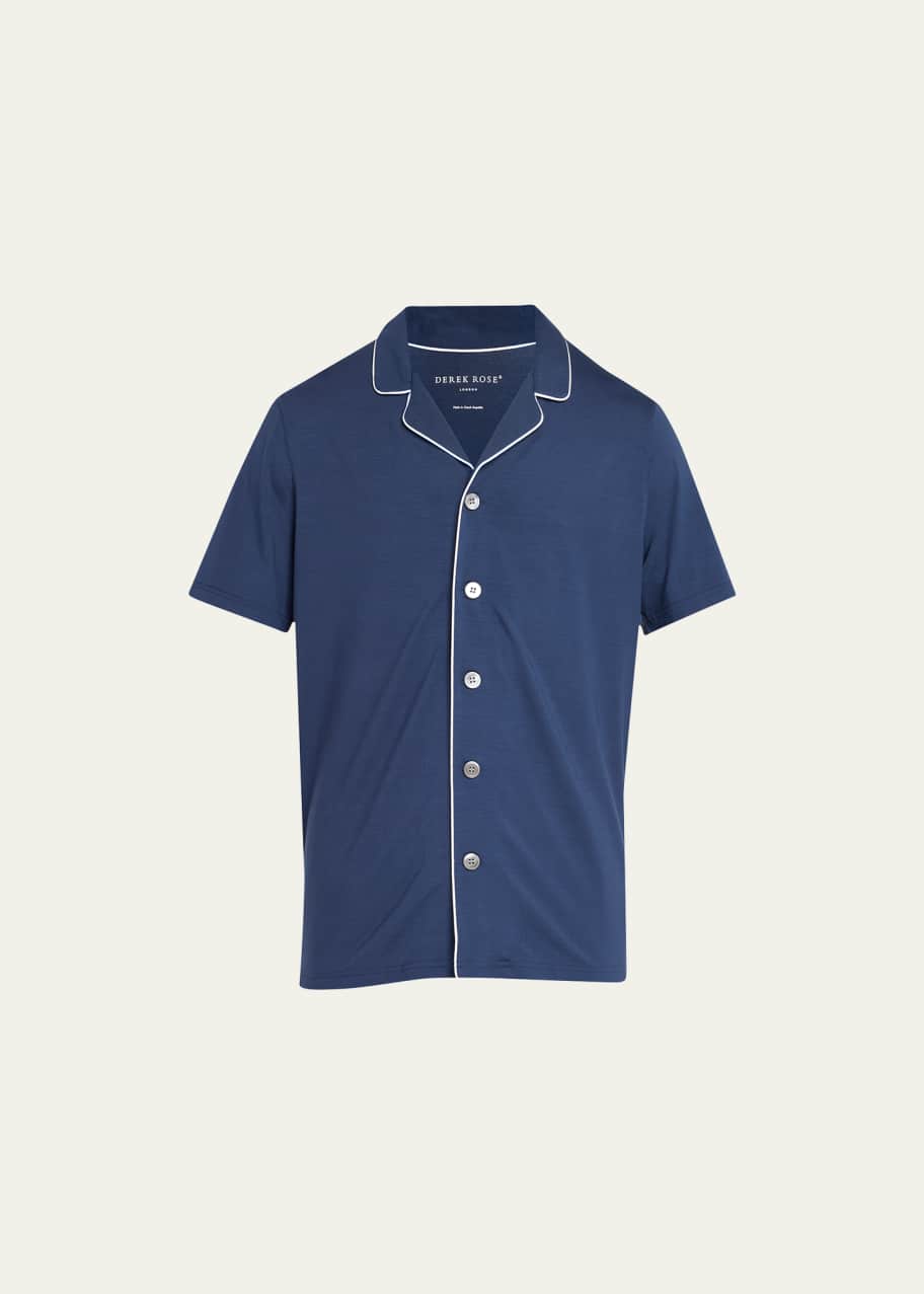 Image 1 of 1: Men's Modal Shortie Pajama Set