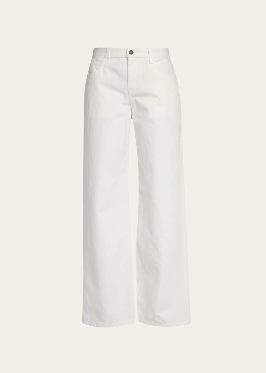 Image 1 of 1: Eglitta Wide-Leg Jeans