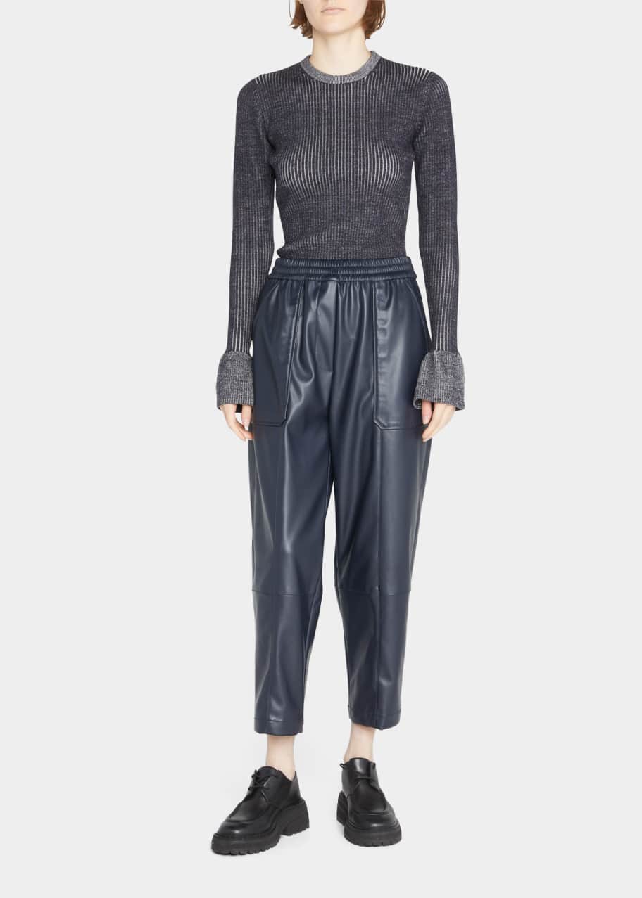 Phillip lim leather pants best sale