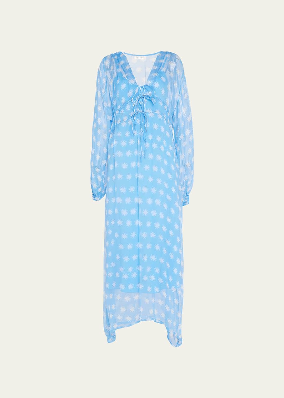 sheer star maxi dress Cosmic Aura Star Mesh Sheer Maxi Dress Plus Size