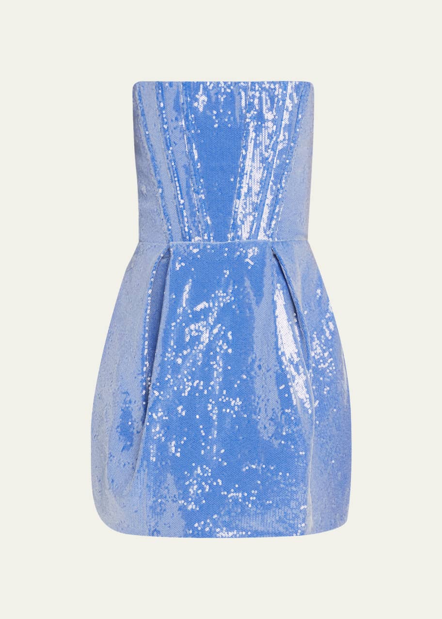 Bronx and Banco Maraya Sleeveless Pleated Sequin Mini Dress - Bergdorf  Goodman
