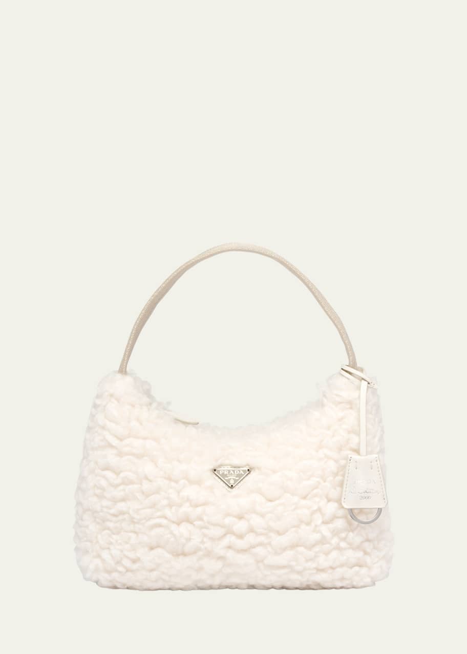 Image 1 of 1: Re-Edition Cashmere Pouch Shoulder Bag