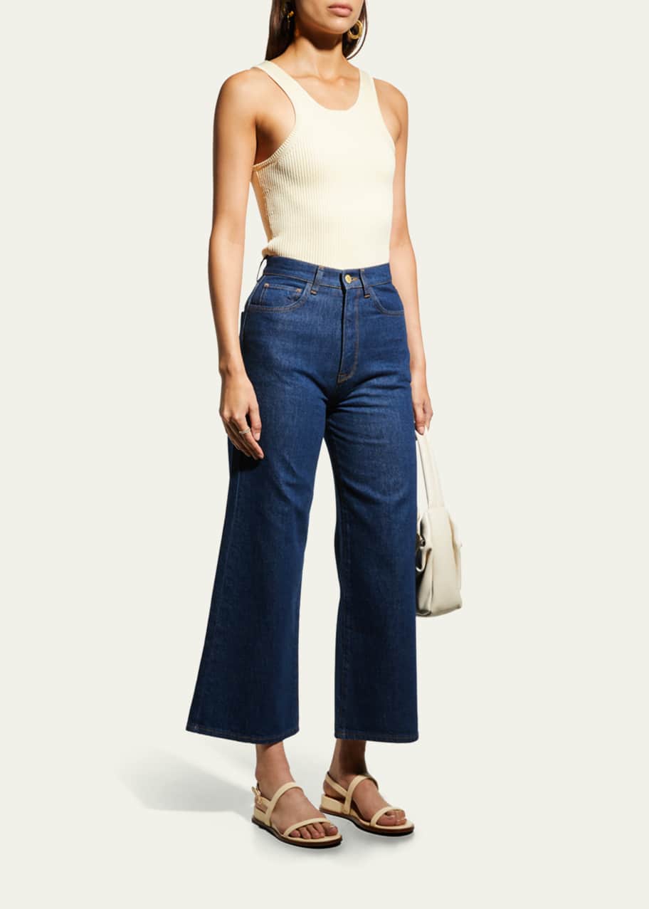 Bardot high waisted jeans clearance