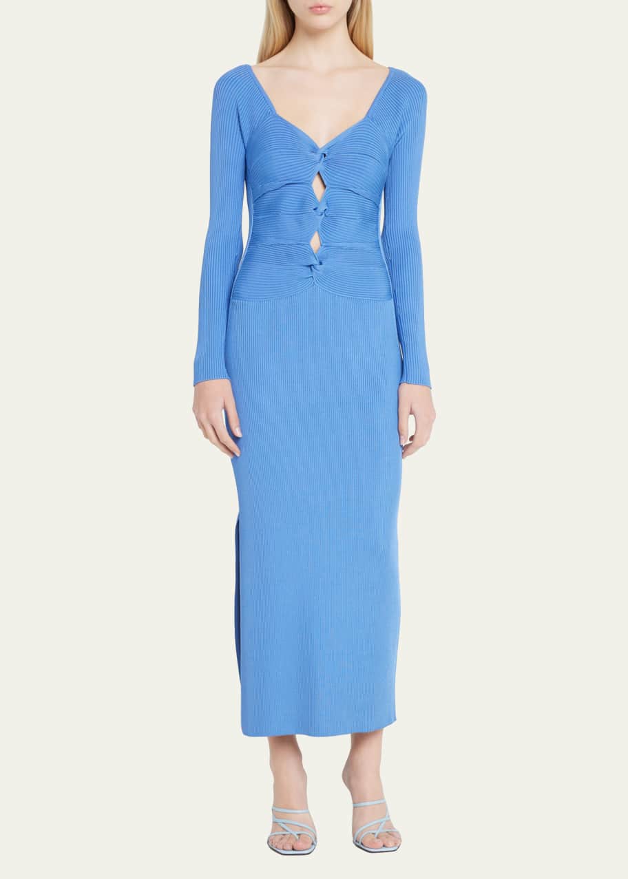 Cult Gaia Melissa Cutout Knit Midi Bodycon Dress - Bergdorf Goodman