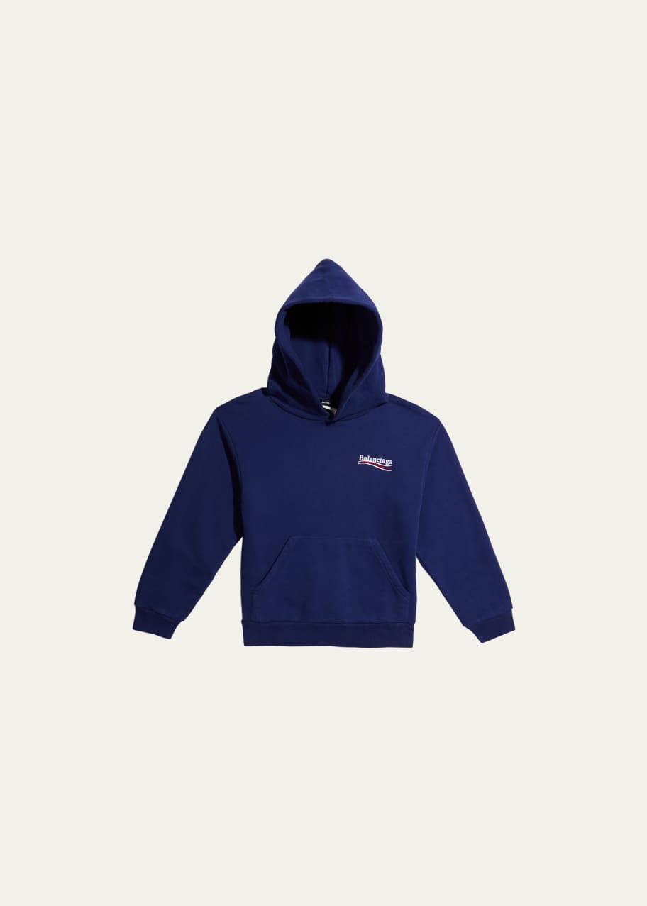 Kid s Embroidered Political Campaign Logo Hoodie Size 2 8