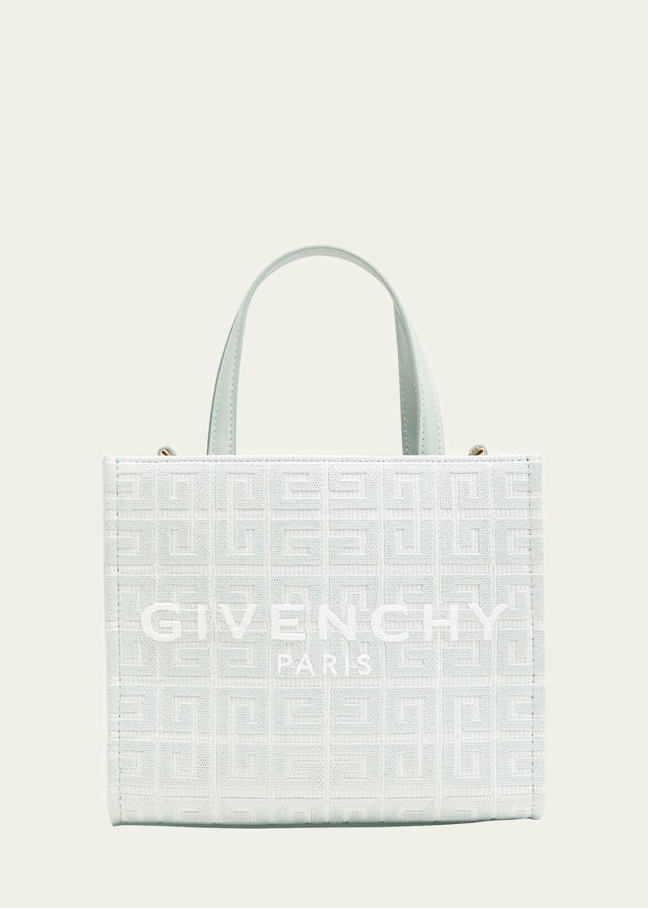 Givenchy G-Tote Mini Shopping Bag in 4G Logo Canvas - Bergdorf Goodman