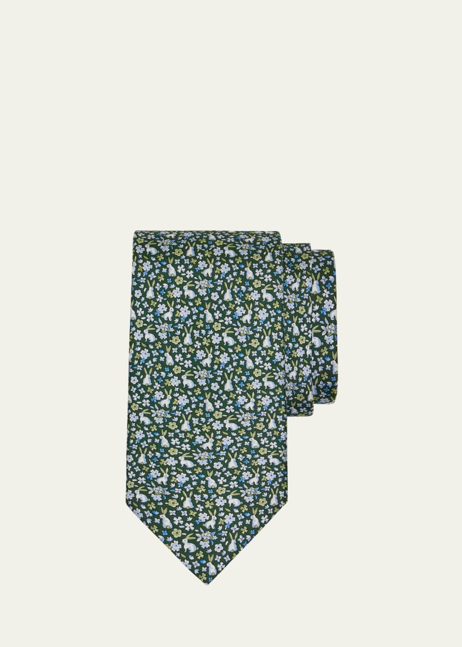 ferragamo rabbit tie