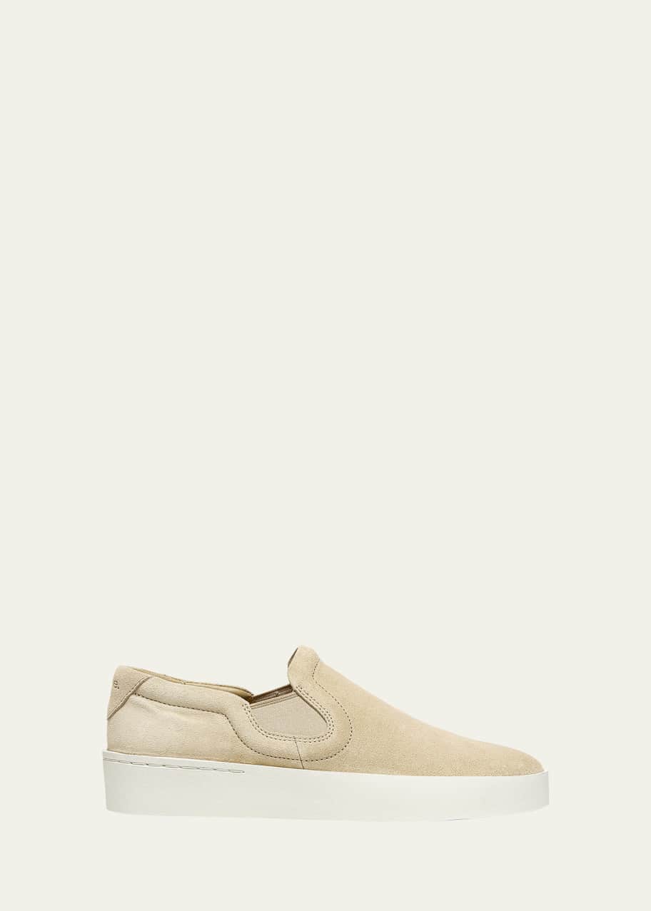 Vince suede 2025 slip on
