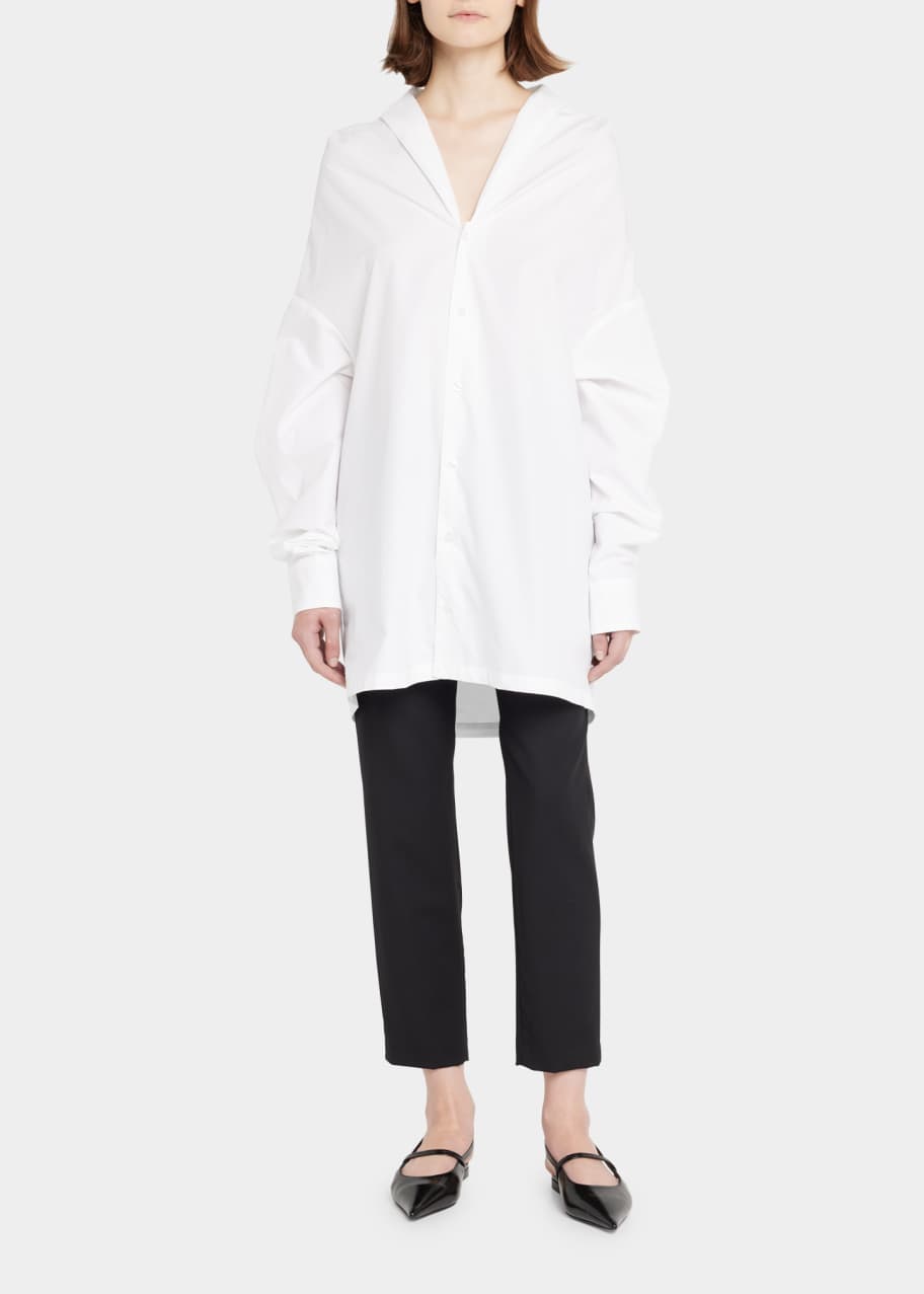 Hooded Oversized Shirt