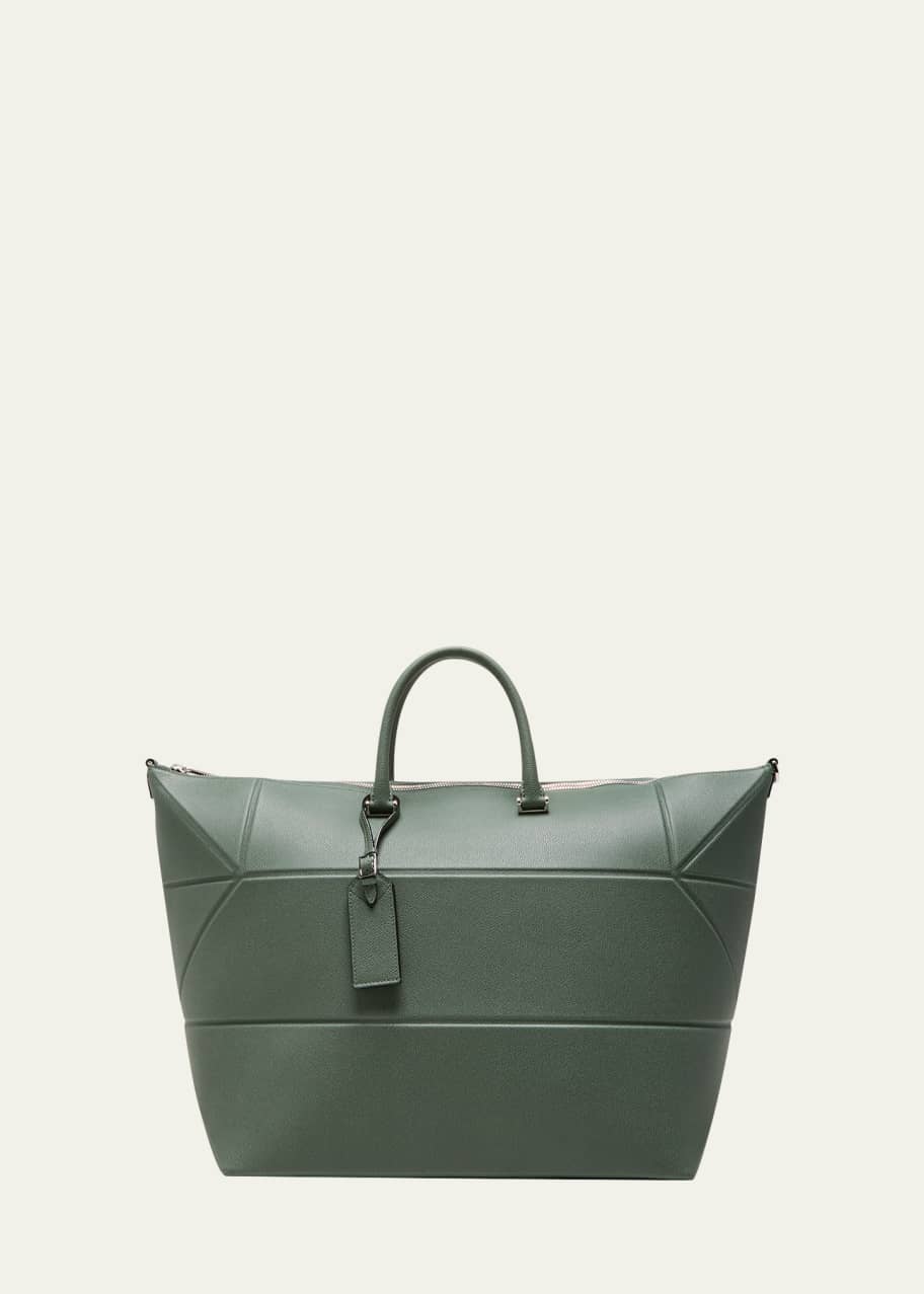 Image 1 of 1: Men's Polyhedral Folding Travel Tote Bag