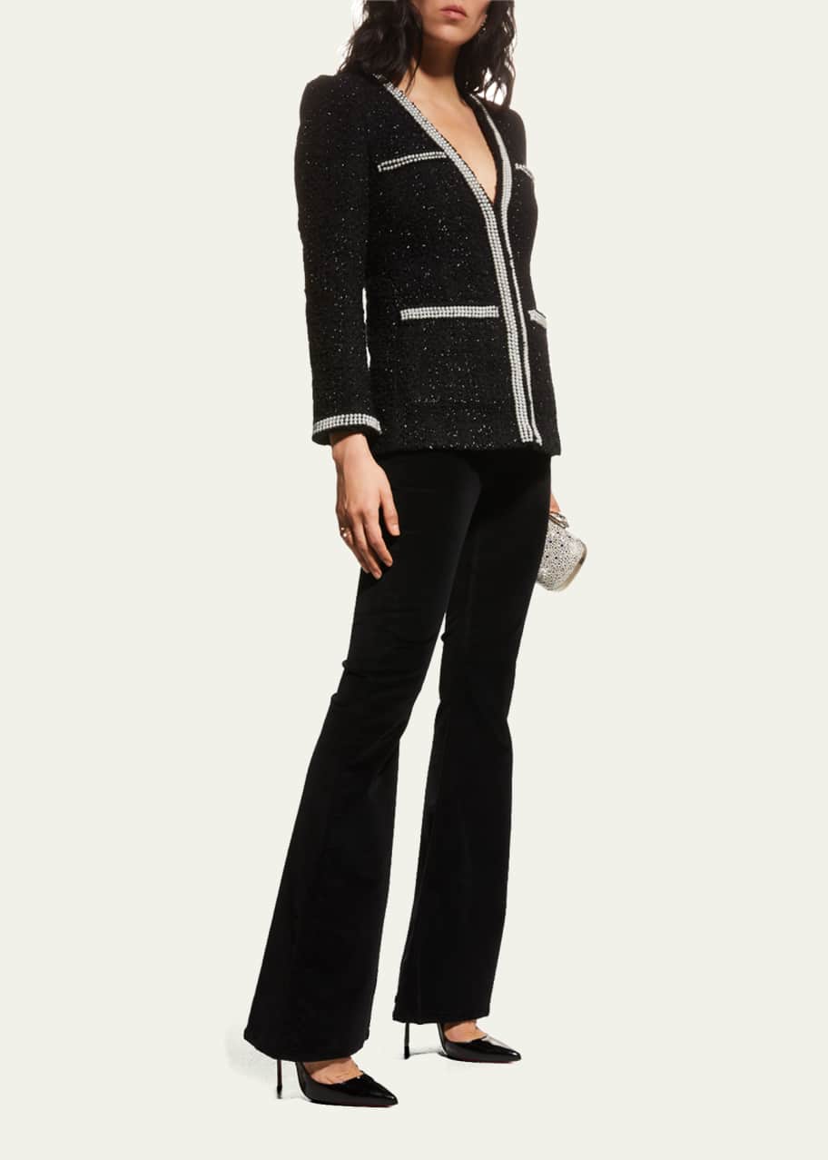 Veronica Beard Kemsley FauxPearl Trim Jacket Bergdorf Goodman
