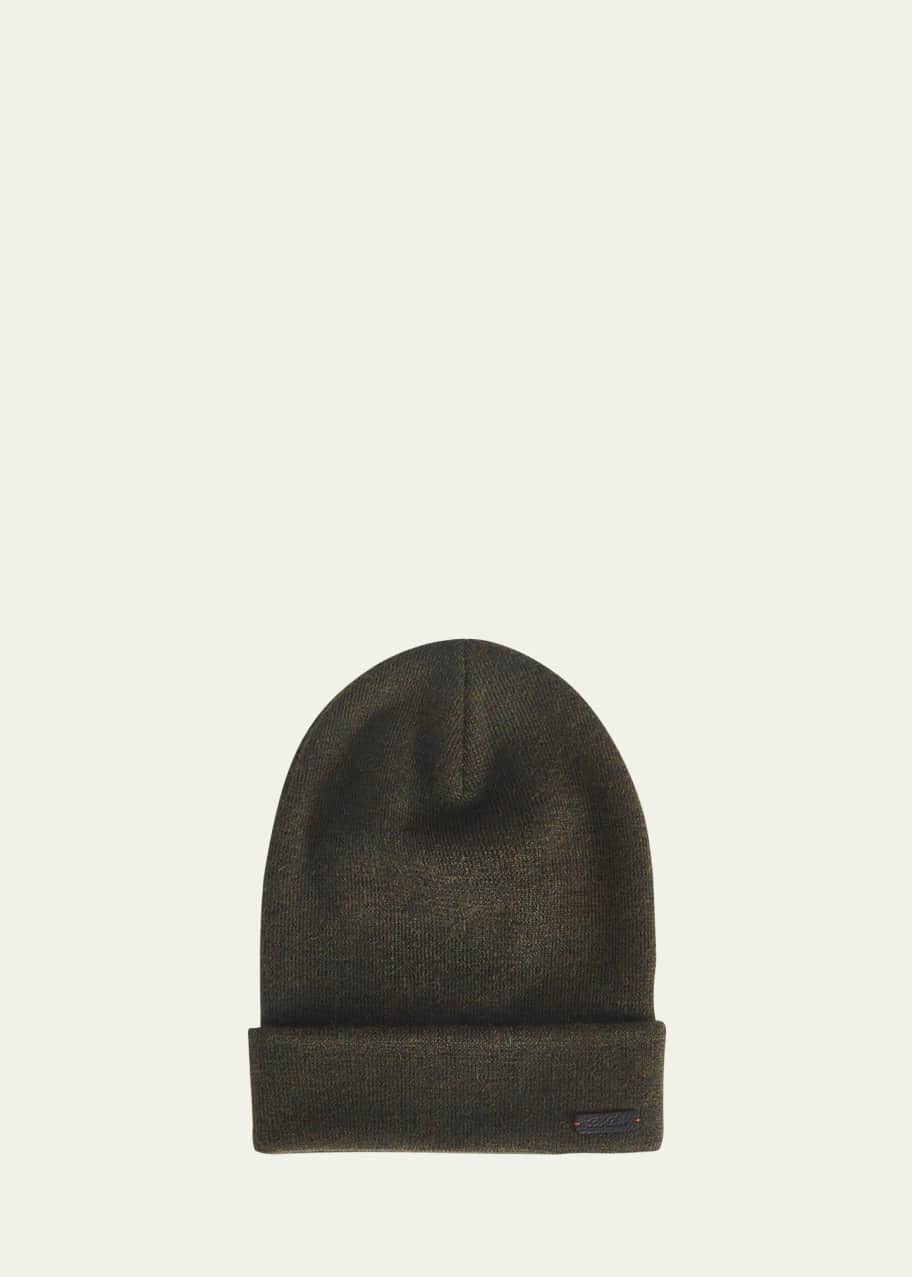 Loro Piana Men's Berretto Cashmere-Alpaca Beanie Hat Bergdorf