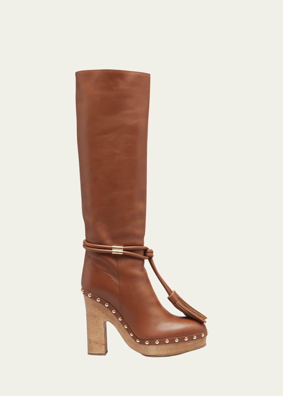 Tall clog boots on sale