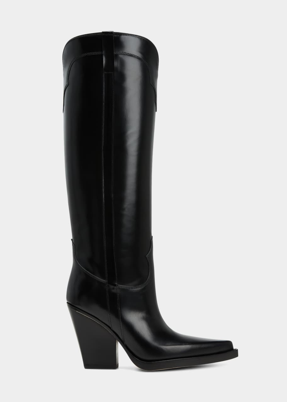 Paris Texas El Dorado Tall Western Calfskin Boots Bergdorf Goodman