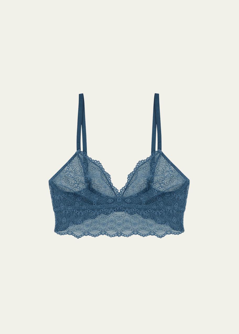 Else Camellia Scalloped Lace Triangle Bra - Bergdorf Goodman
