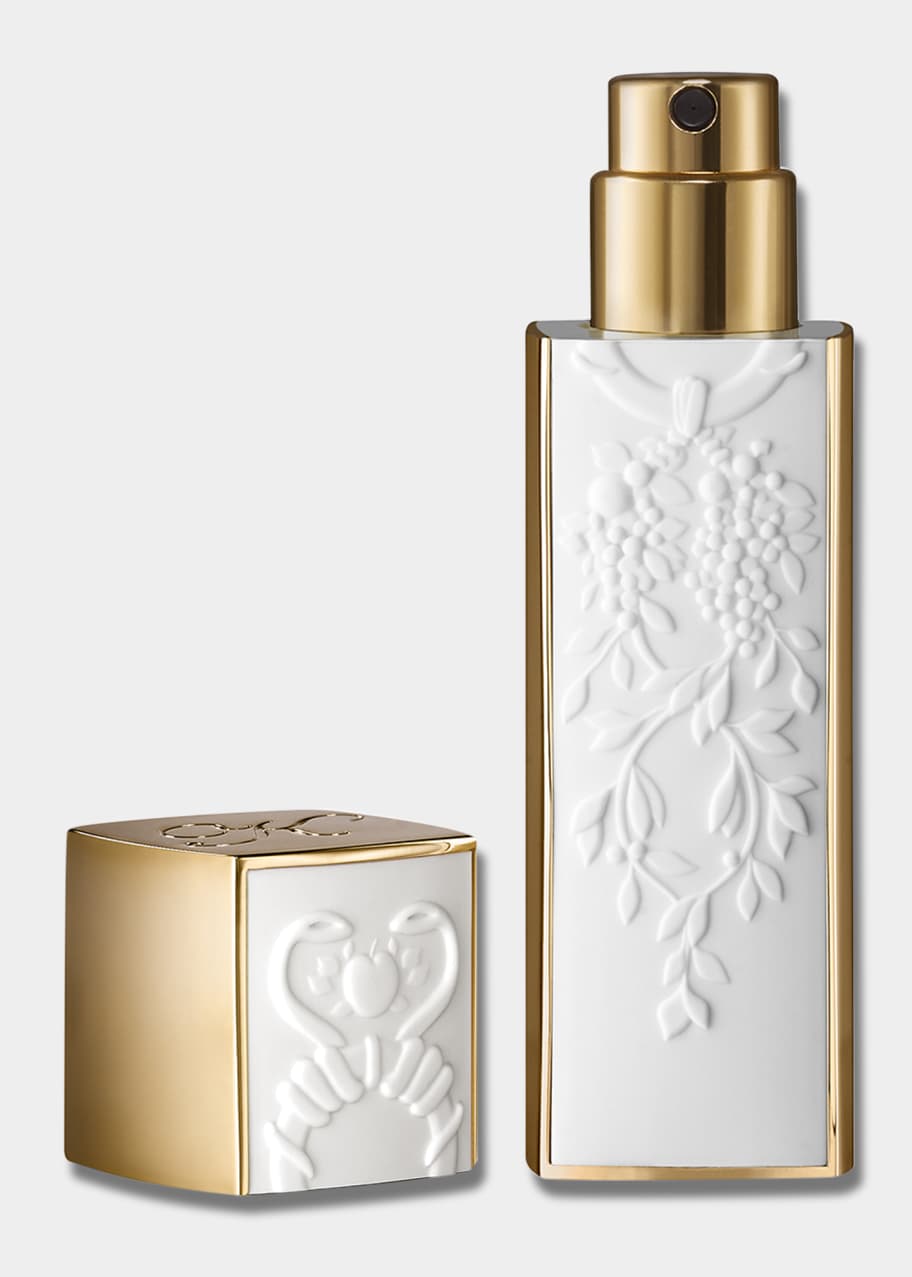 キリアン　トラベル スプレー　ケース　ホワイト Kilian White Travel Spray Atomizer - Bergdorf Goodman