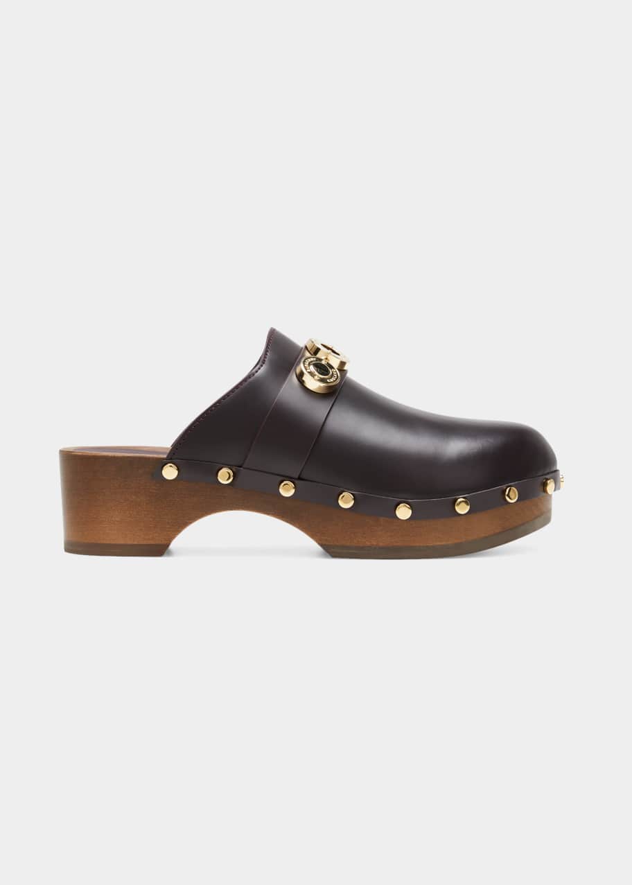 Burberry clogs clearance