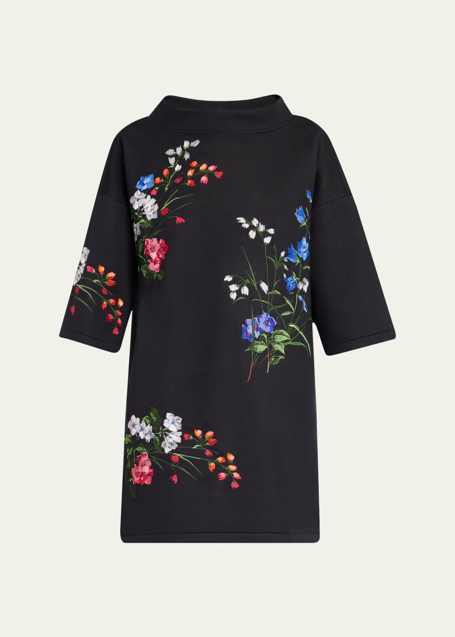 sachin and babi light blue dress Embroidered Shirtdress main image 1