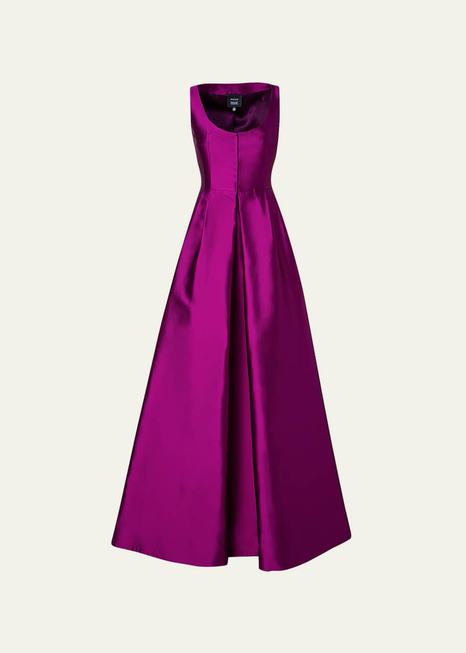 Akris Silk Button Front Gown Bergdorf Goodman