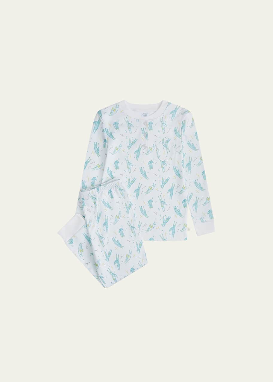 Image 1 of 1: Kid's Mini Little Bunny Pajama Set, Size 2-8