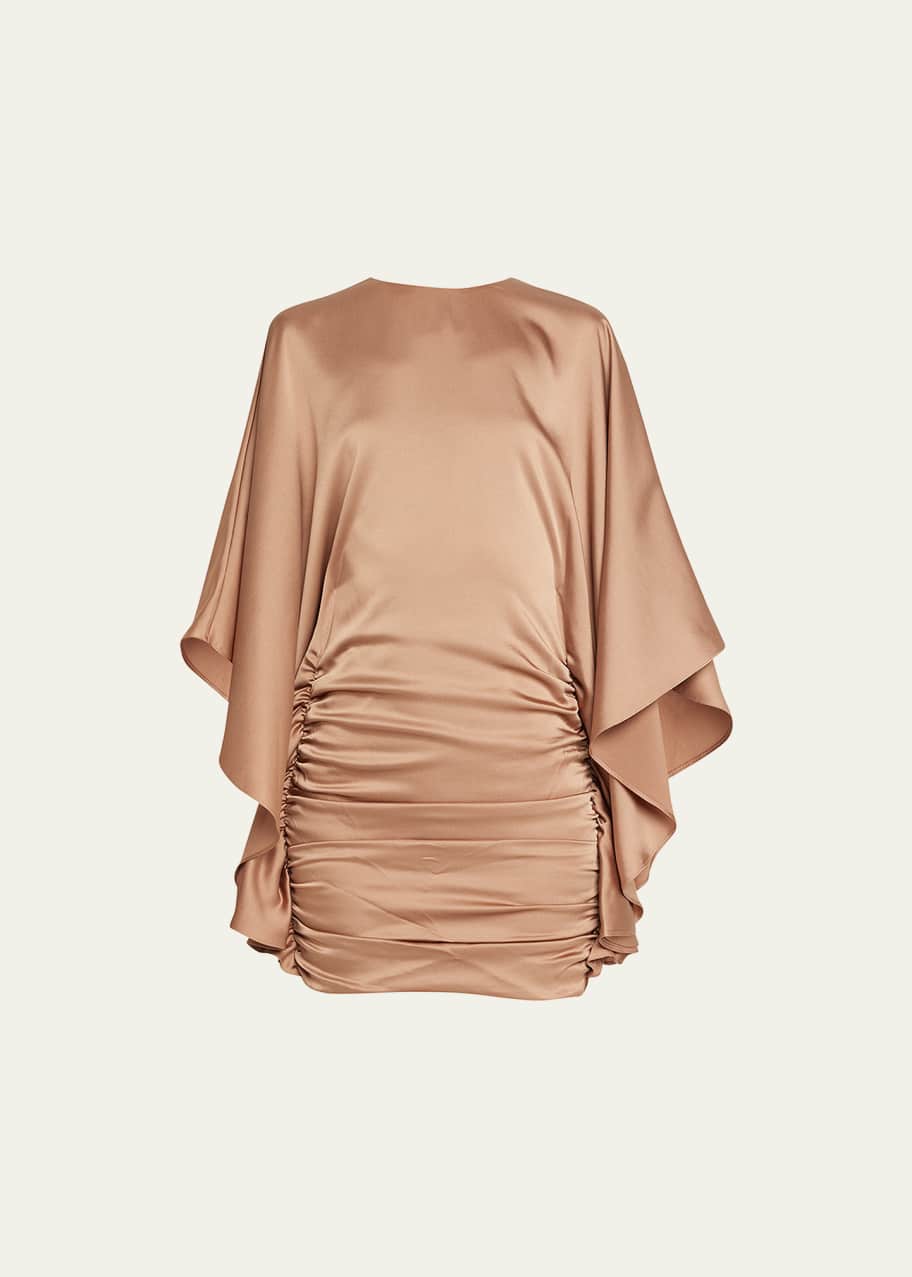 SIMKHAI Kadence Bell-Sleeve Bodycon Mini Dress - Bergdorf Goodman