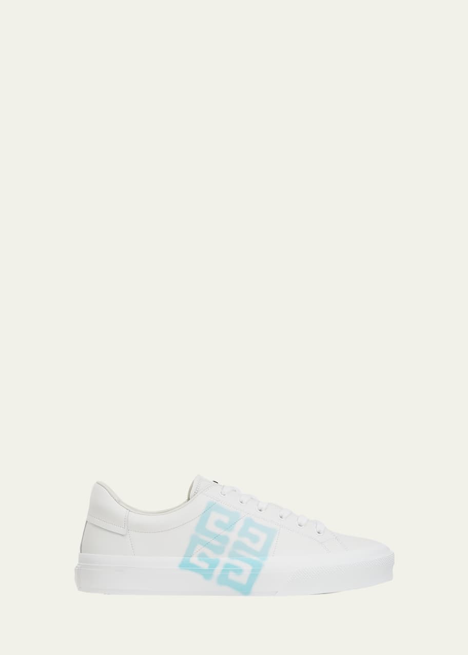 Givenchy Men s City Sport 4G Low Top Leather Sneakers Bergdorf Goodman
