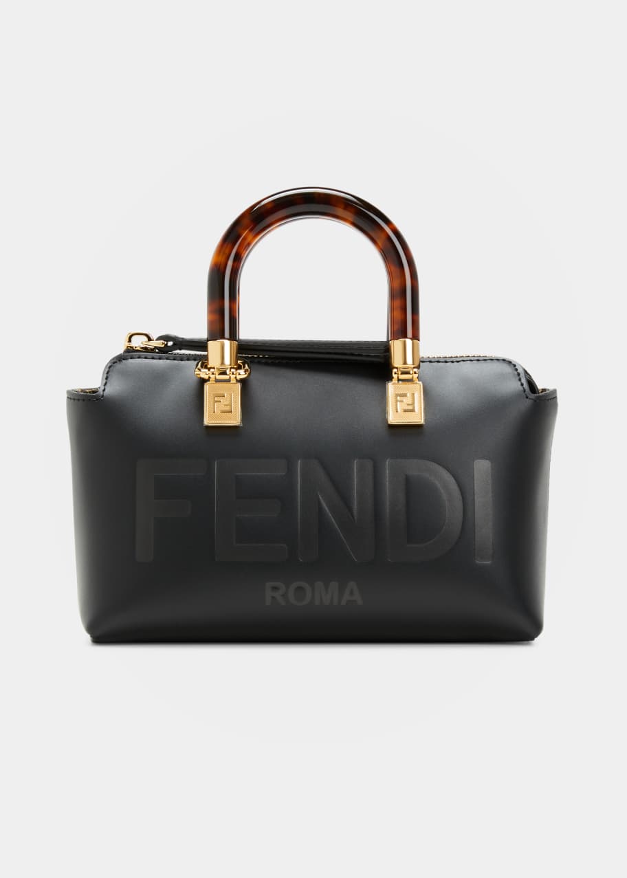 Fendi By the Way FF Chenille Top Handle Bag Bergdorf Goodman